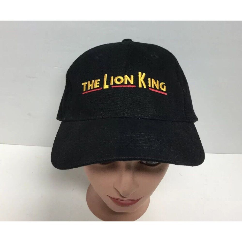 Disney LION KING‎ VIP Hat Strapback Broadway Theater Baseball Cap Black